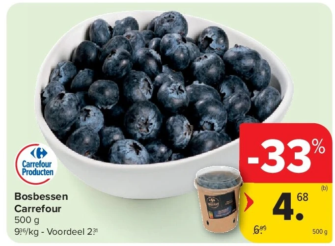 Bosbessen Carrefour