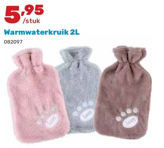 Warmwaterkruik 2L