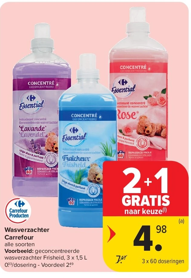 Wasverzachter Carrefour