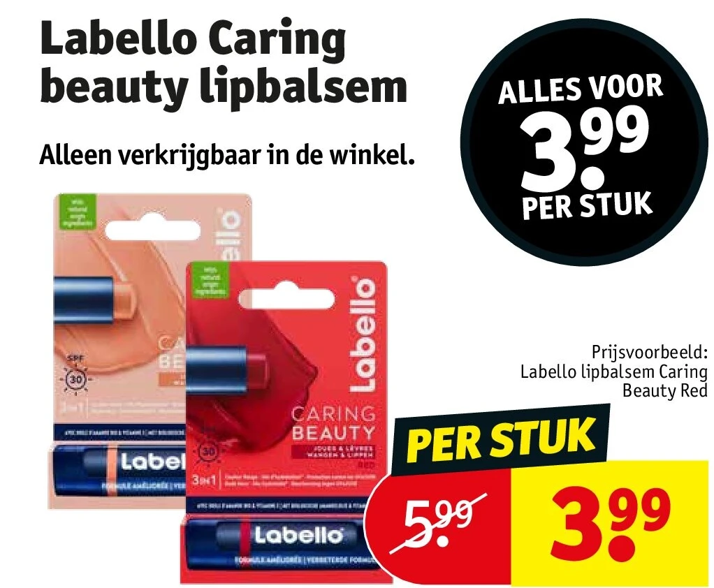 Labello Caring beauty lipbalsem