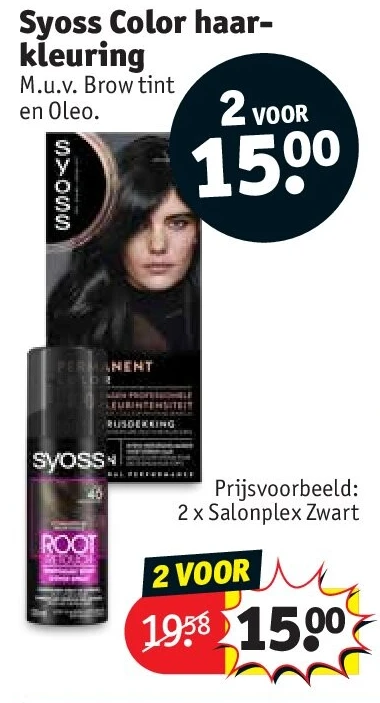 Syoss Color haarkleuring