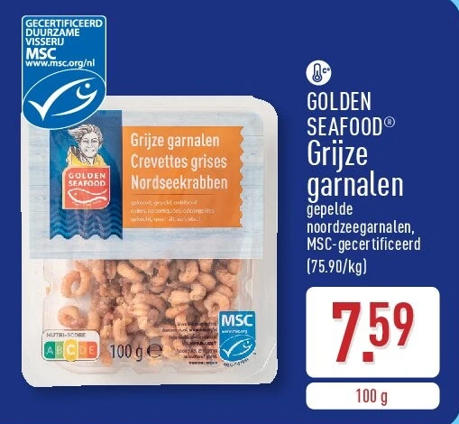 Grijze garnalen