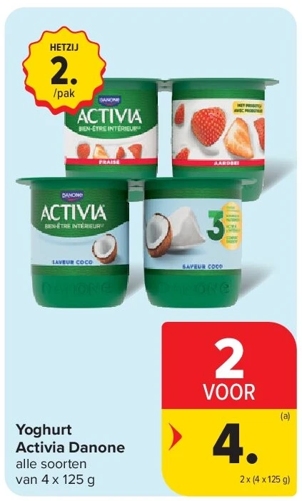 Yoghurt Activia Danone