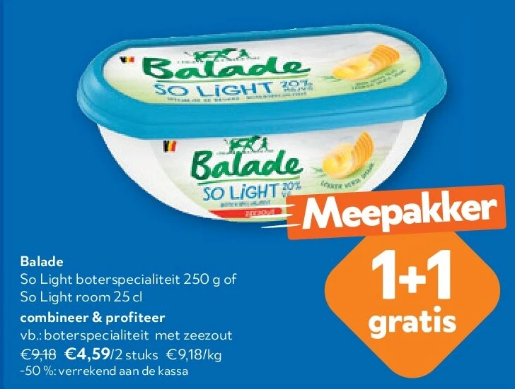 Balade boterspecialiteit met zeezout