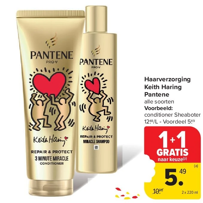 Haarverzorging Keith Haring Pantene