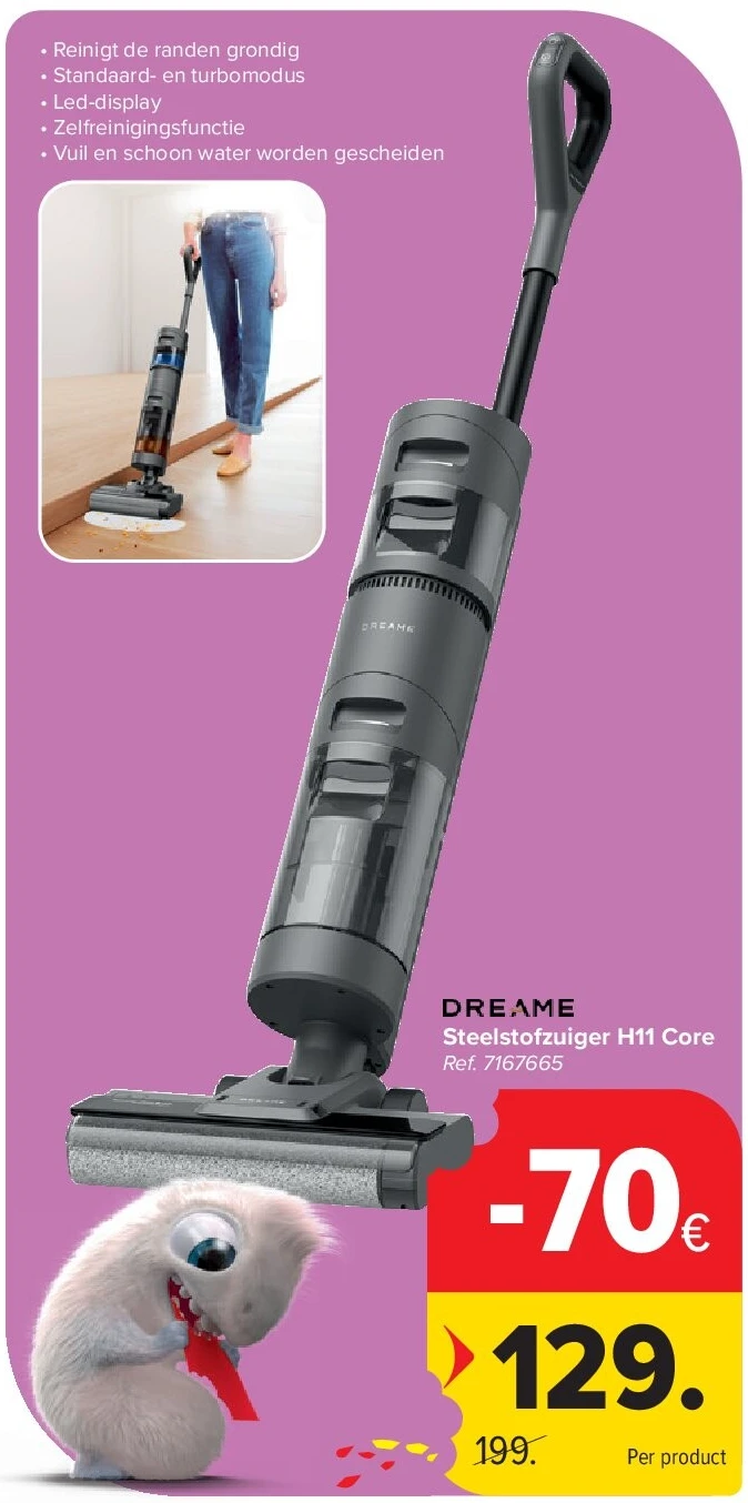 Steelstofzuiger H11 Core