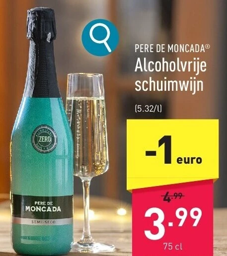 Alcoholvrije schuimwijn