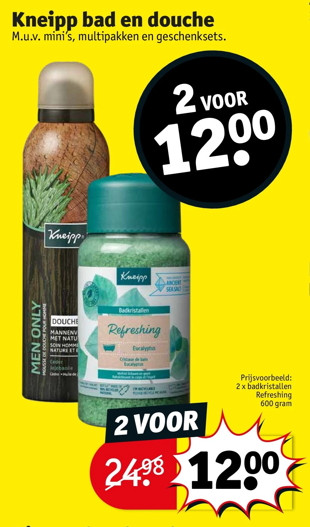 Kneipp bad en douche