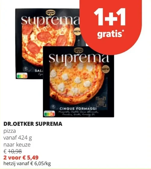 DR.OETKER SUPREMA pizza