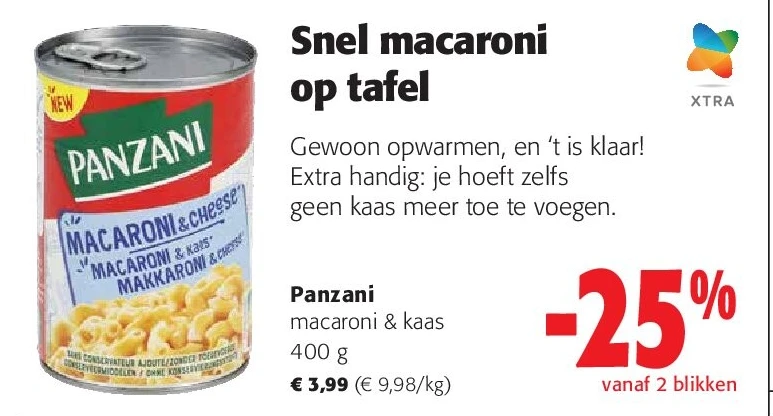 Panzani macaroni & kaas 400 g