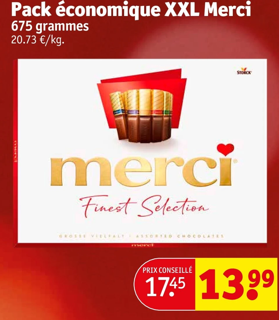 Pack économique XXL Merci