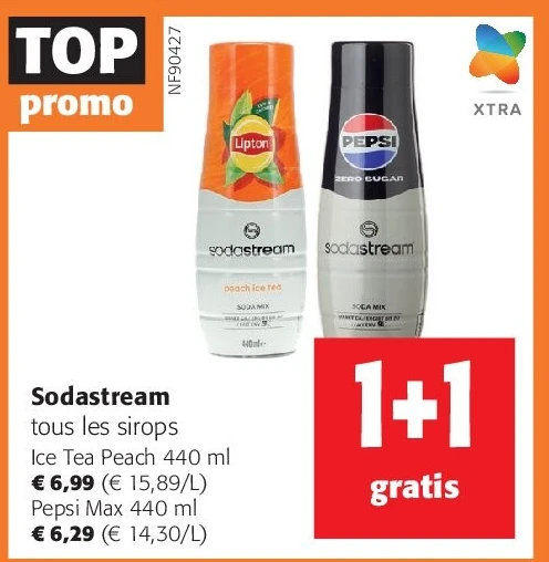 Sodastream tous les sirops