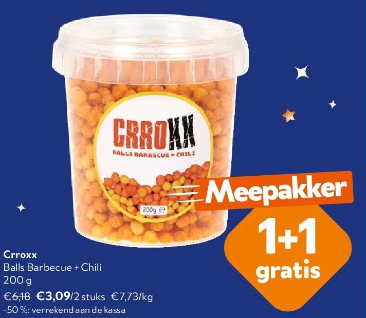 Crroxx Balls Barbecue + Chili 200 g