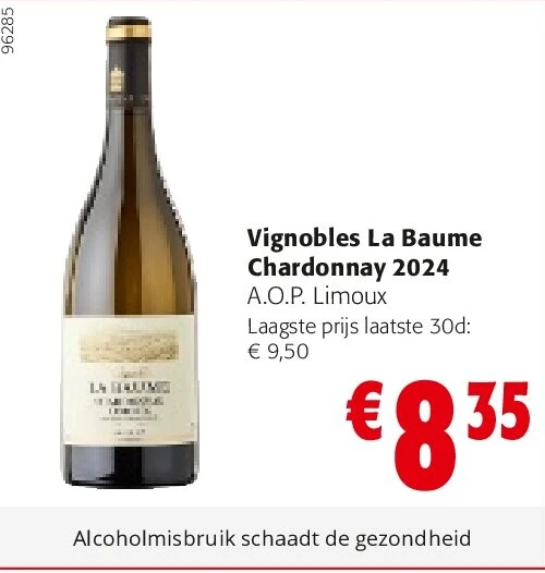Vignobles La Baume Chardonnay 2024