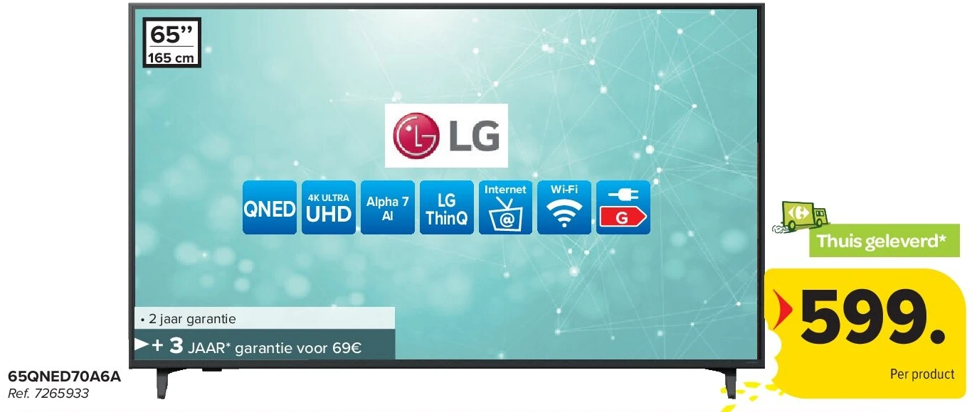 LG 65QNED70A6A 4K TV