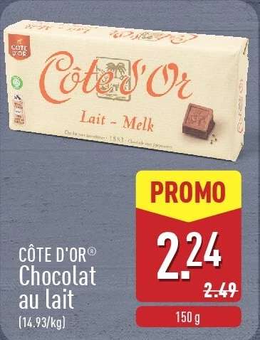 Chocolat au lait