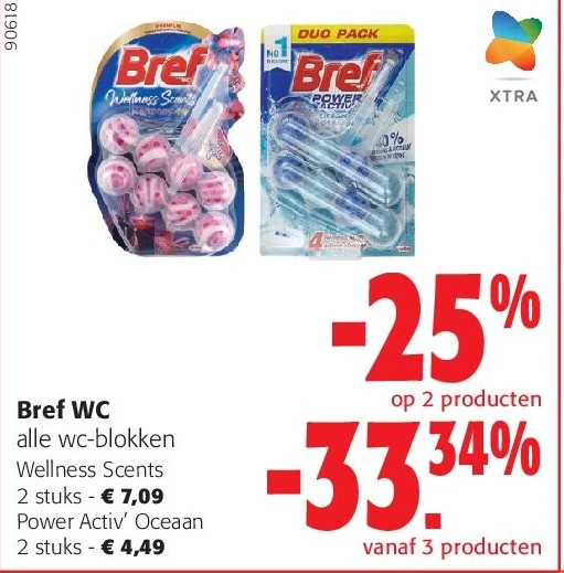 Bref WC Wellness Scents 2 stuks