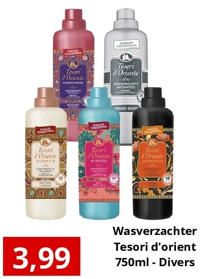 Wasverzachter Tesori d'orient 750ml - Divers
