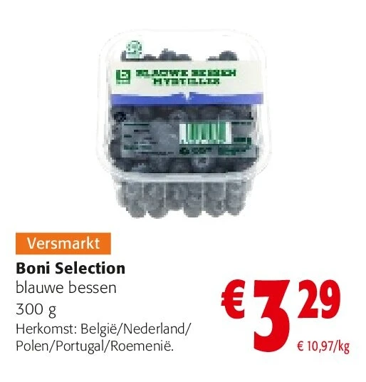 Boni Selection blauwe bessen 300 g
