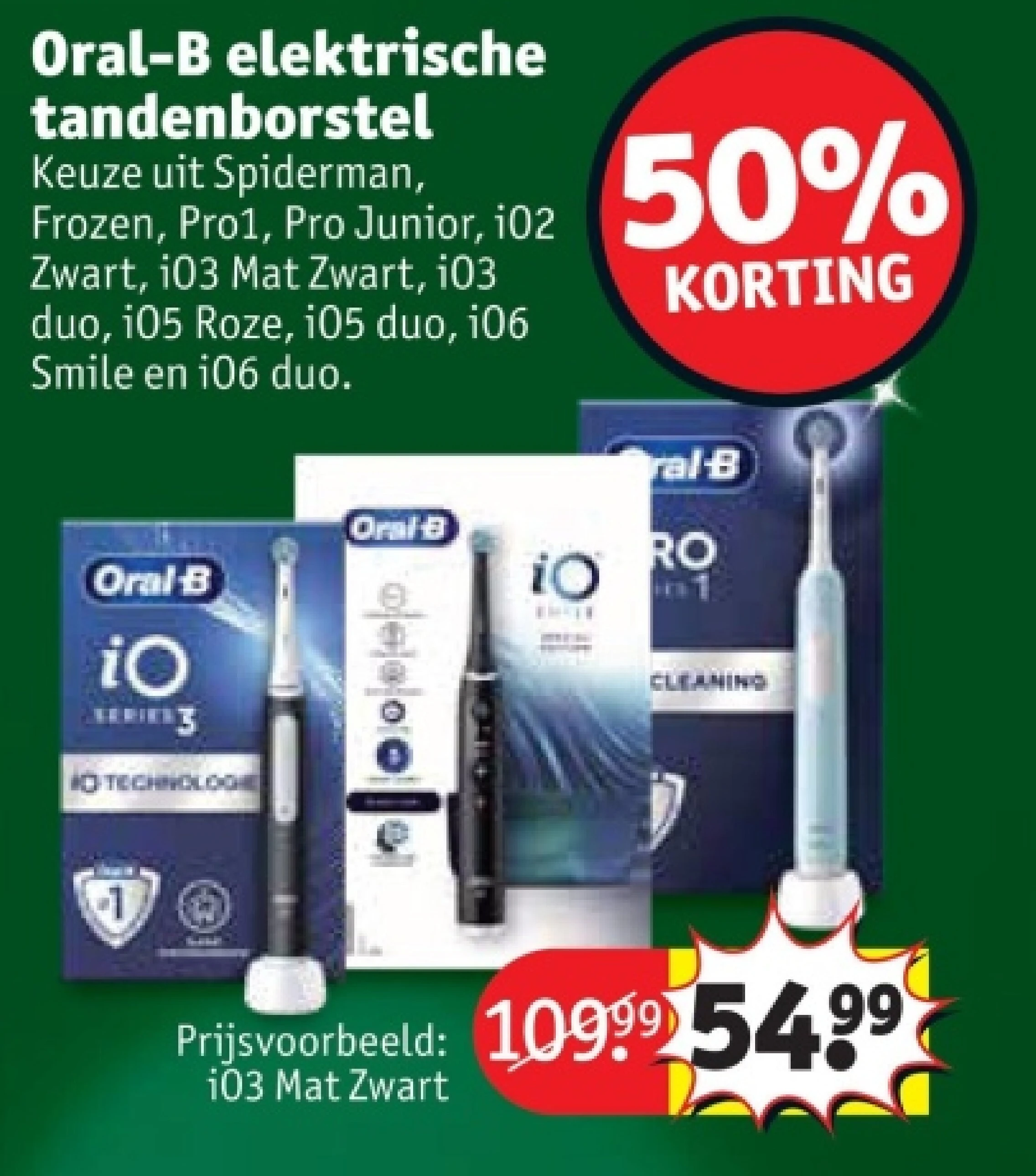 Oral-B elektrische tandenborstel