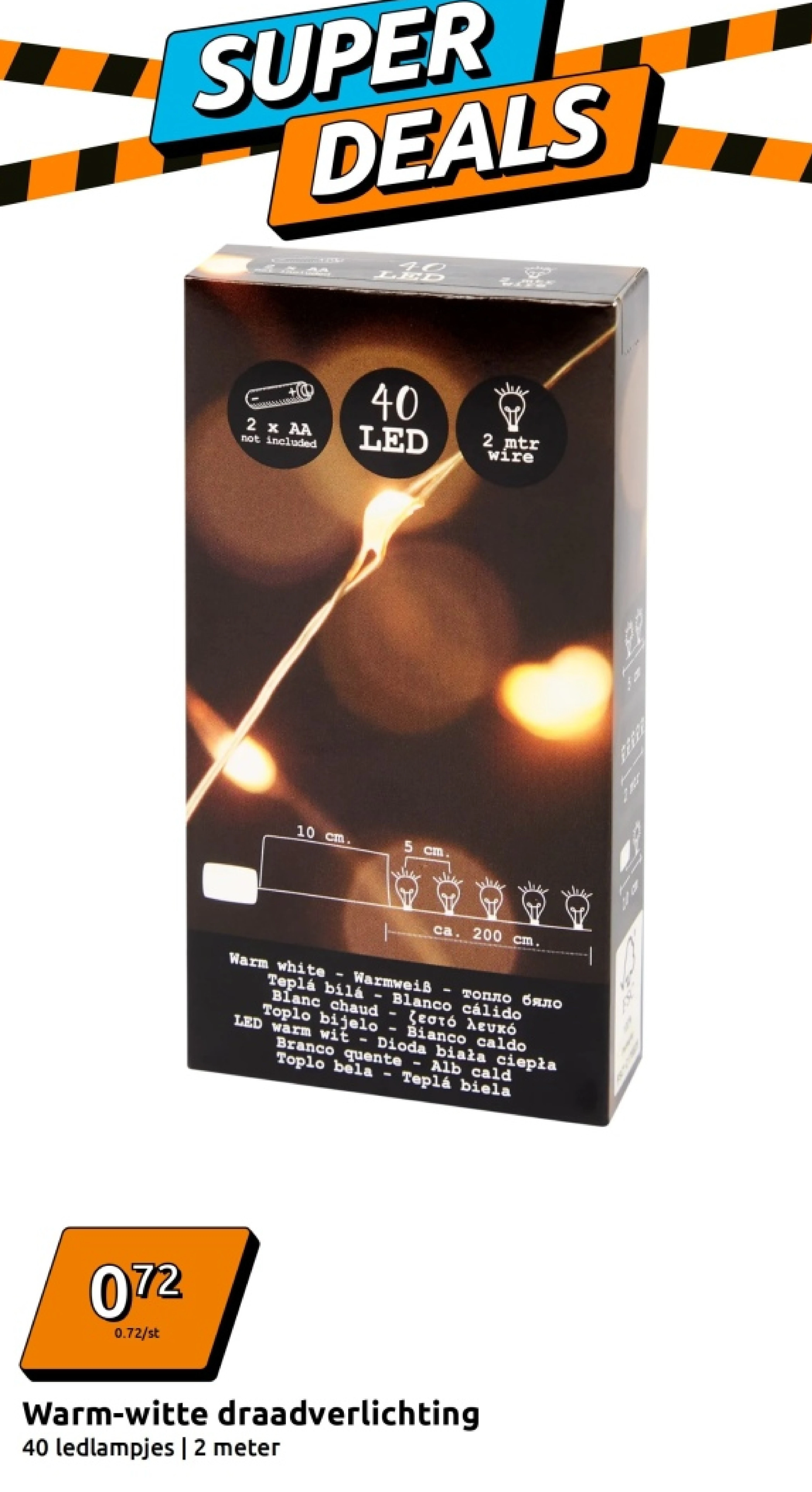 Warm-witte draadverlichting