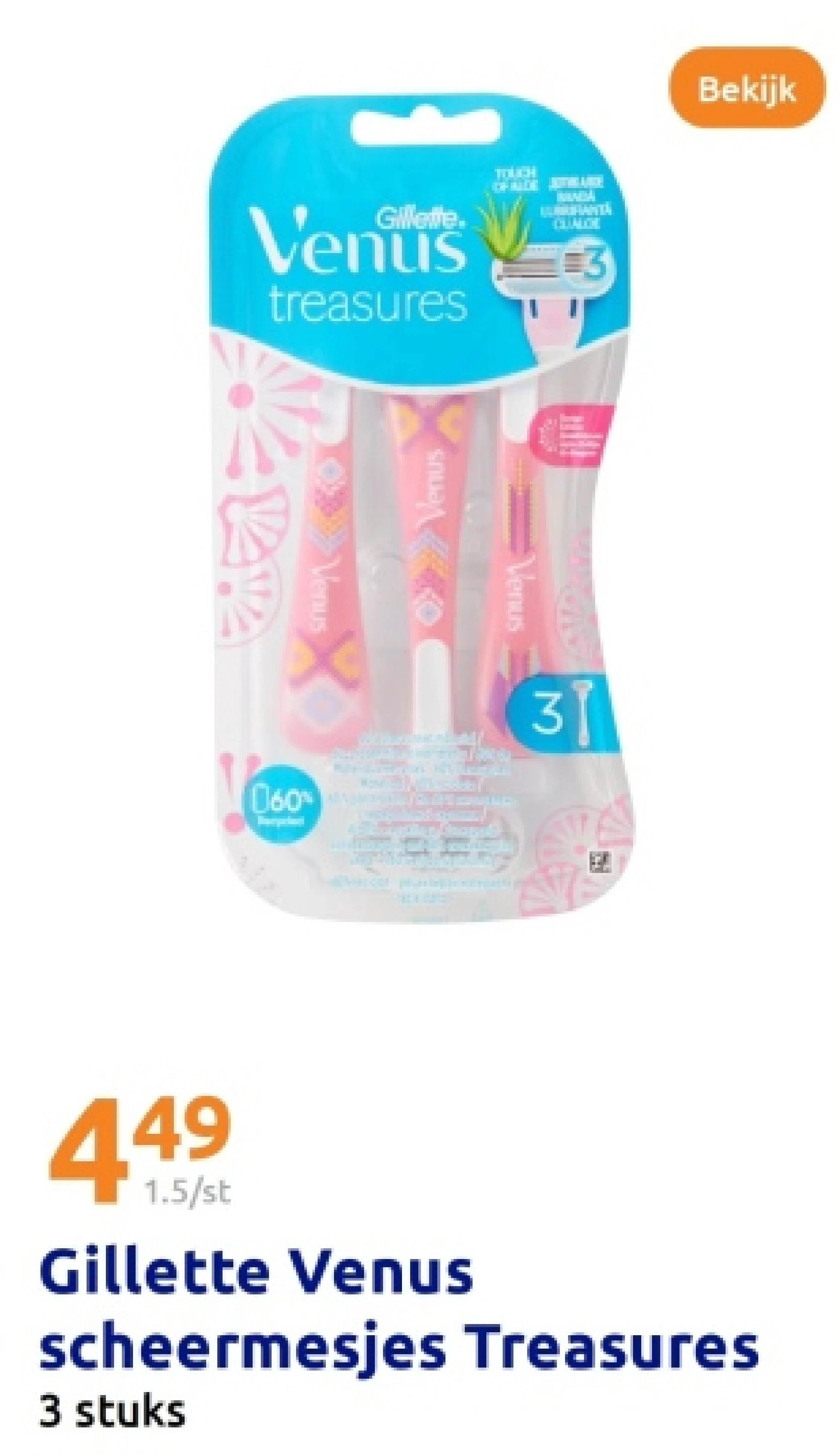 Gillette Venus scheermesjes Treasures