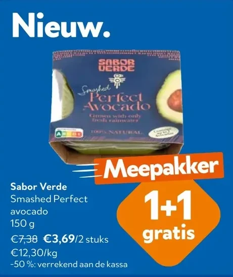 Sabor Verde Smashed Perfect avocado 150 a