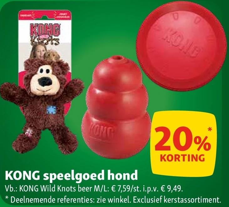 KONG speelgoed hond