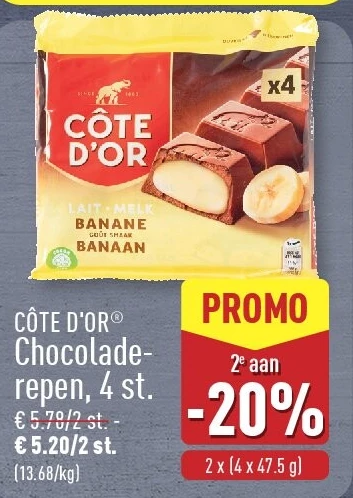 Chocolade­ repen, 4st.