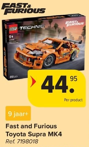 Fast and Furious Toyota Supra MK4