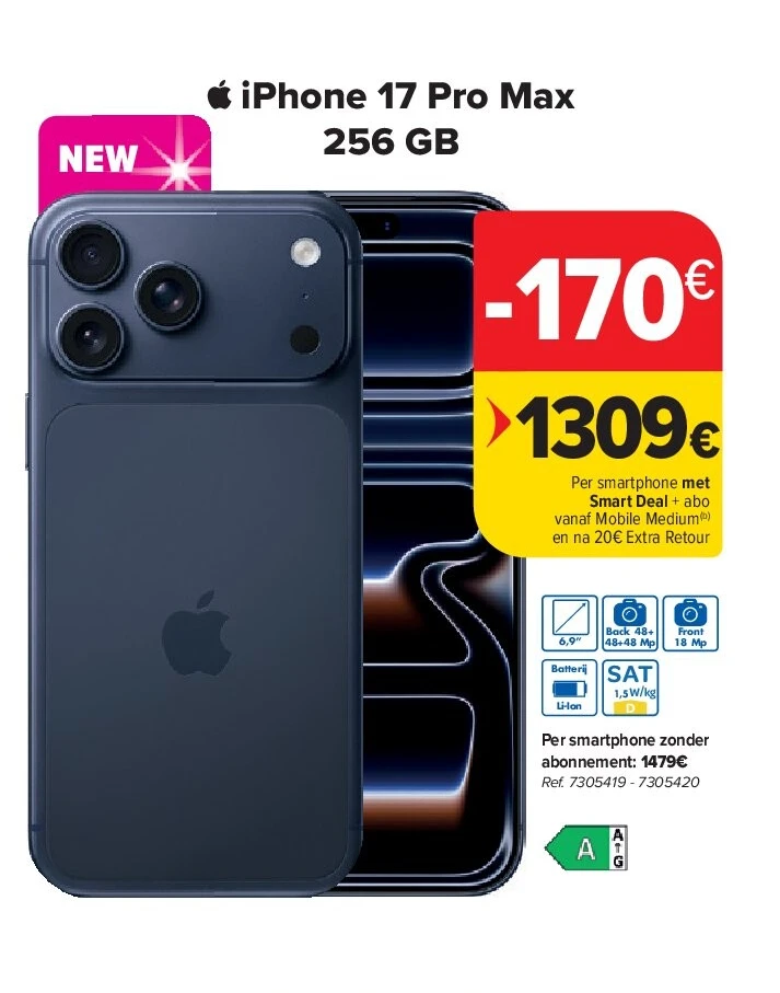 iPhone 17 Pro Max 256 GB