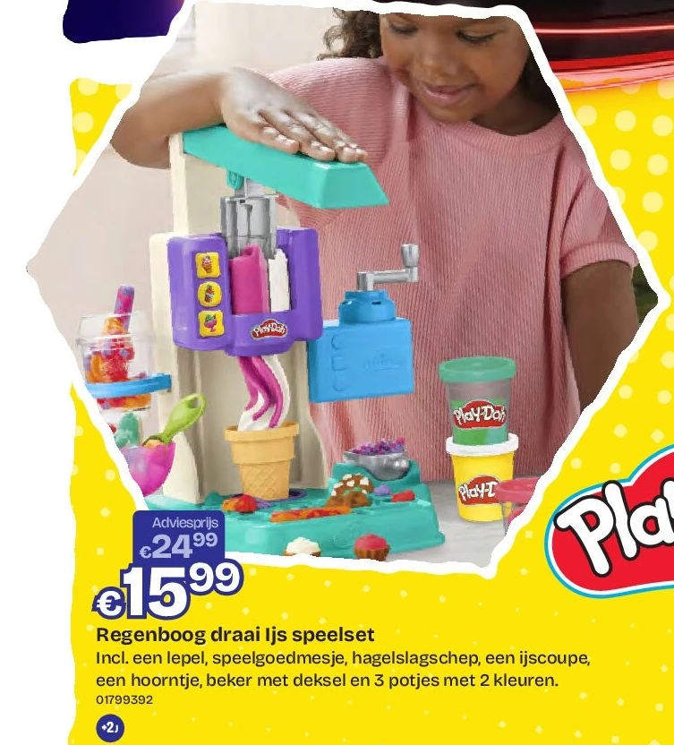 Regenboog draai Ijs speelset