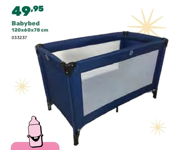 Babybed 120x60x78 cm