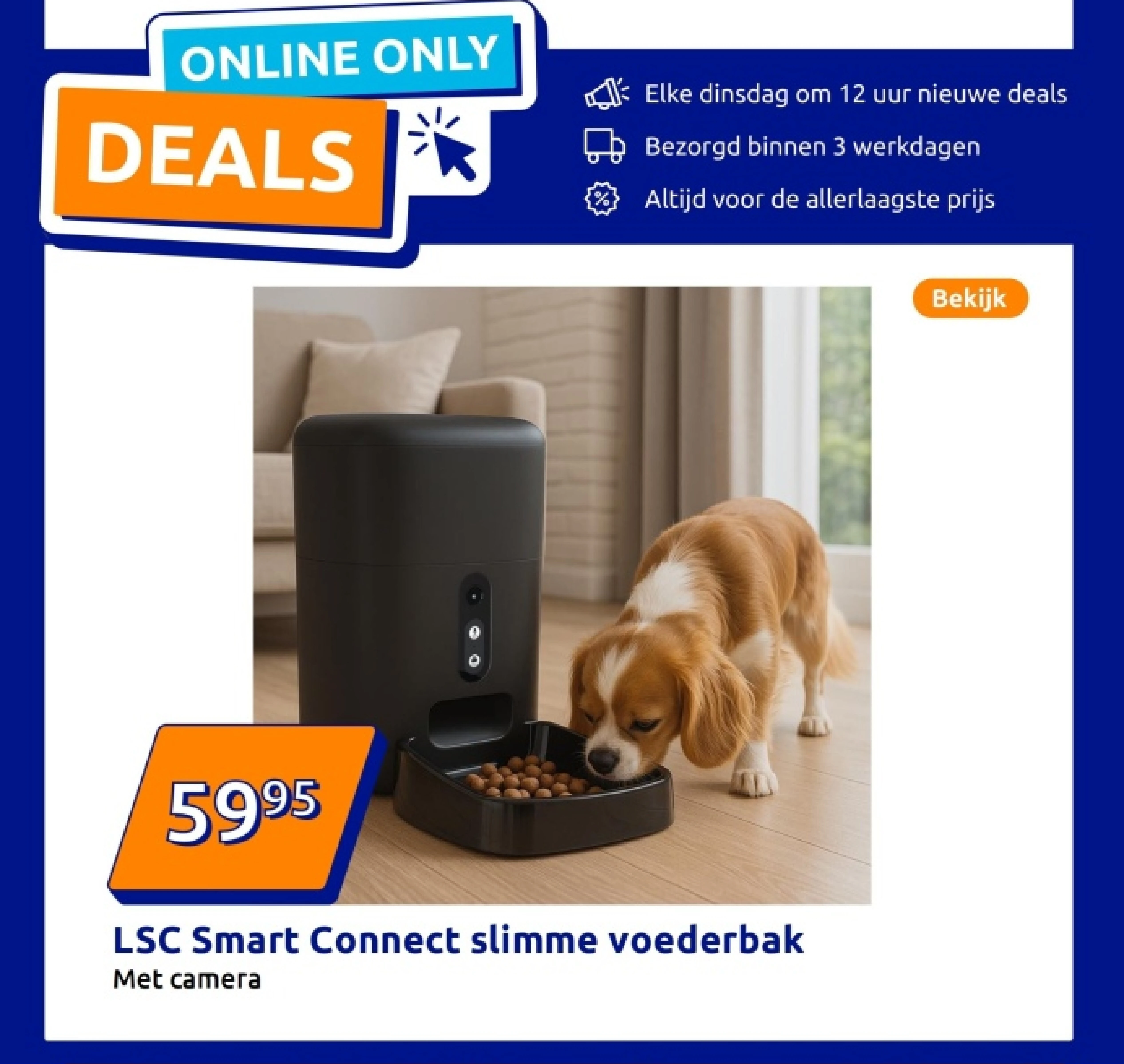 LSC Smart Connect slimme voederbak
