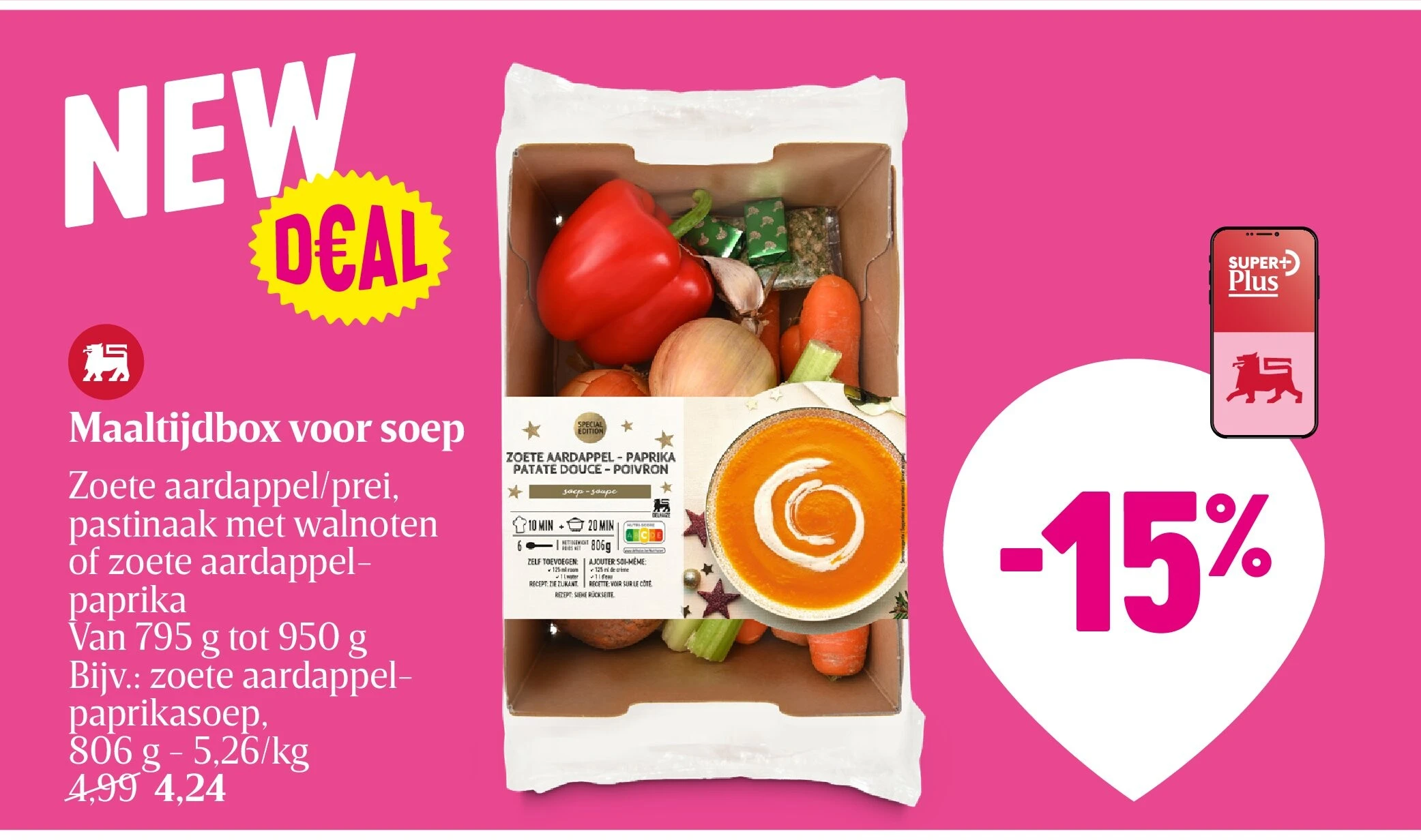 Maaltijdbox voor soep