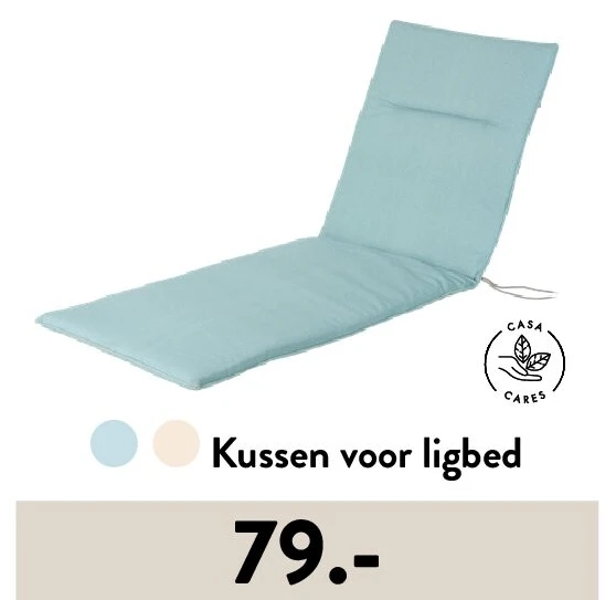Kussen voor ligbed