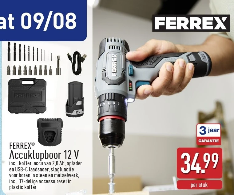 Accuklopboor 12V