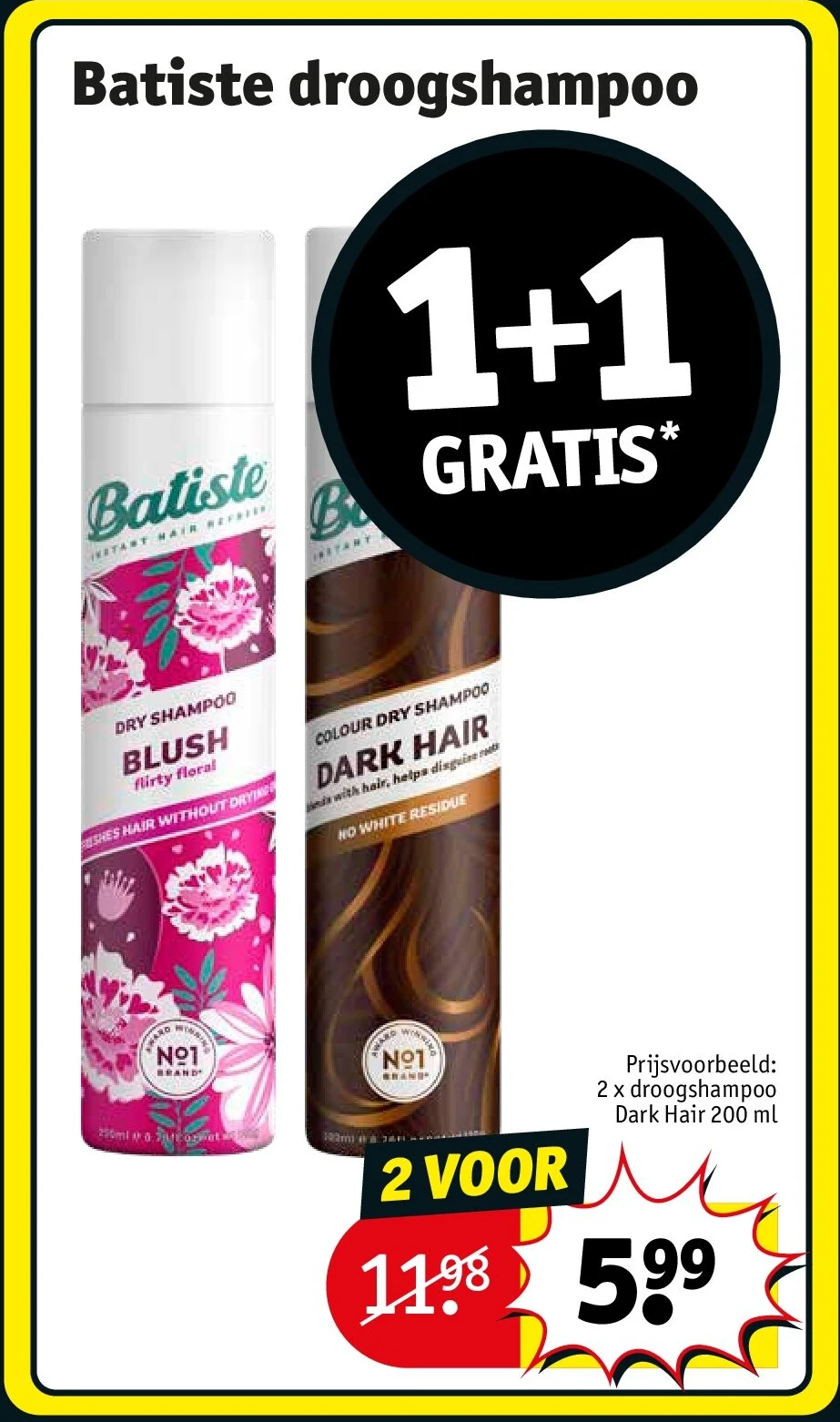 Batiste droogshampoo