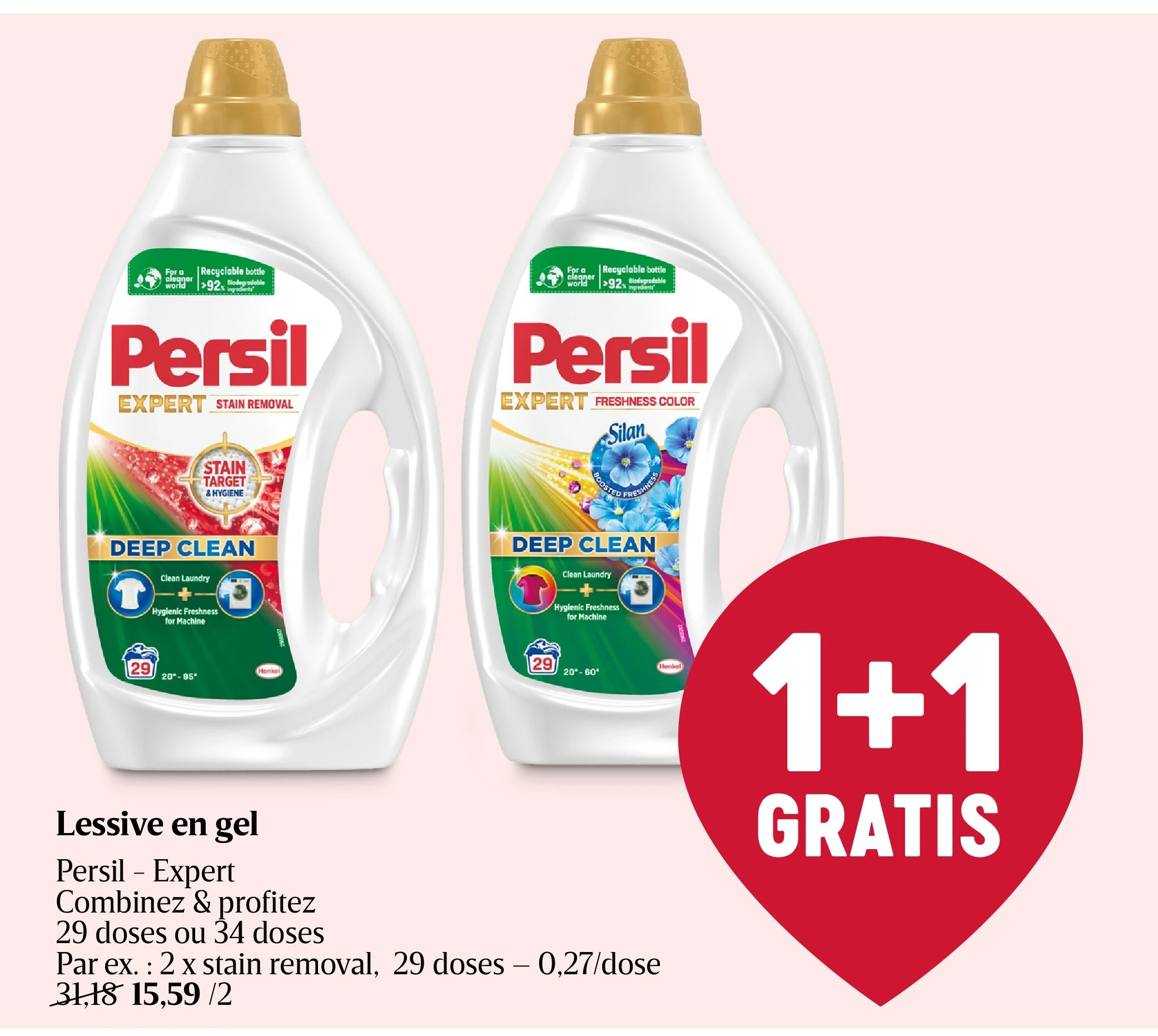 Lessive en gel