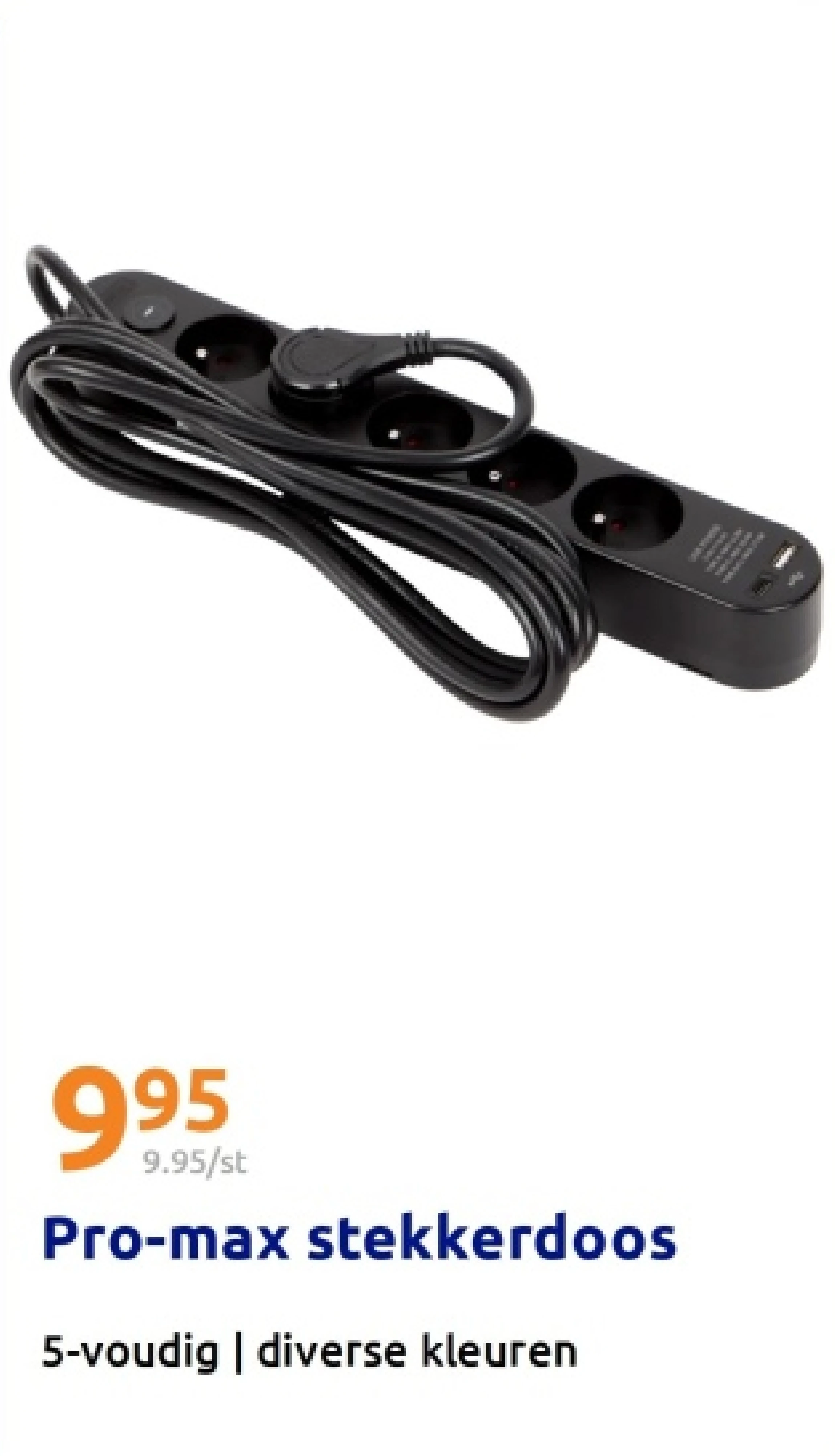 Pro-max stekkerdoos