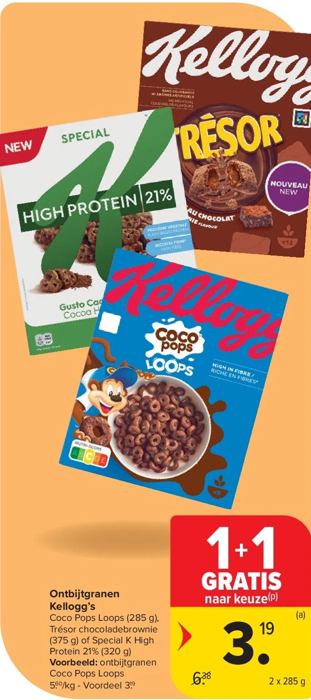 Ontbijtgranen Kellogg’s