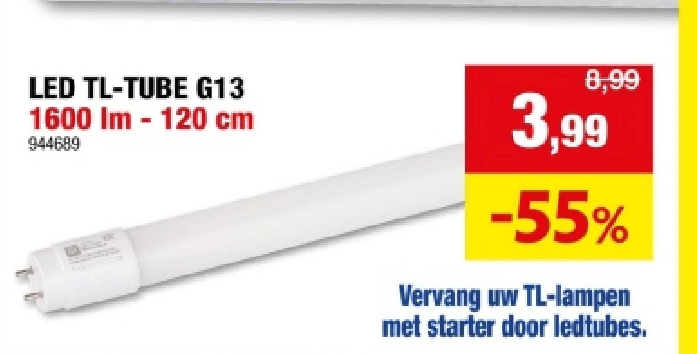 LED TL-TUBE G13 1600 Im - 120 cm