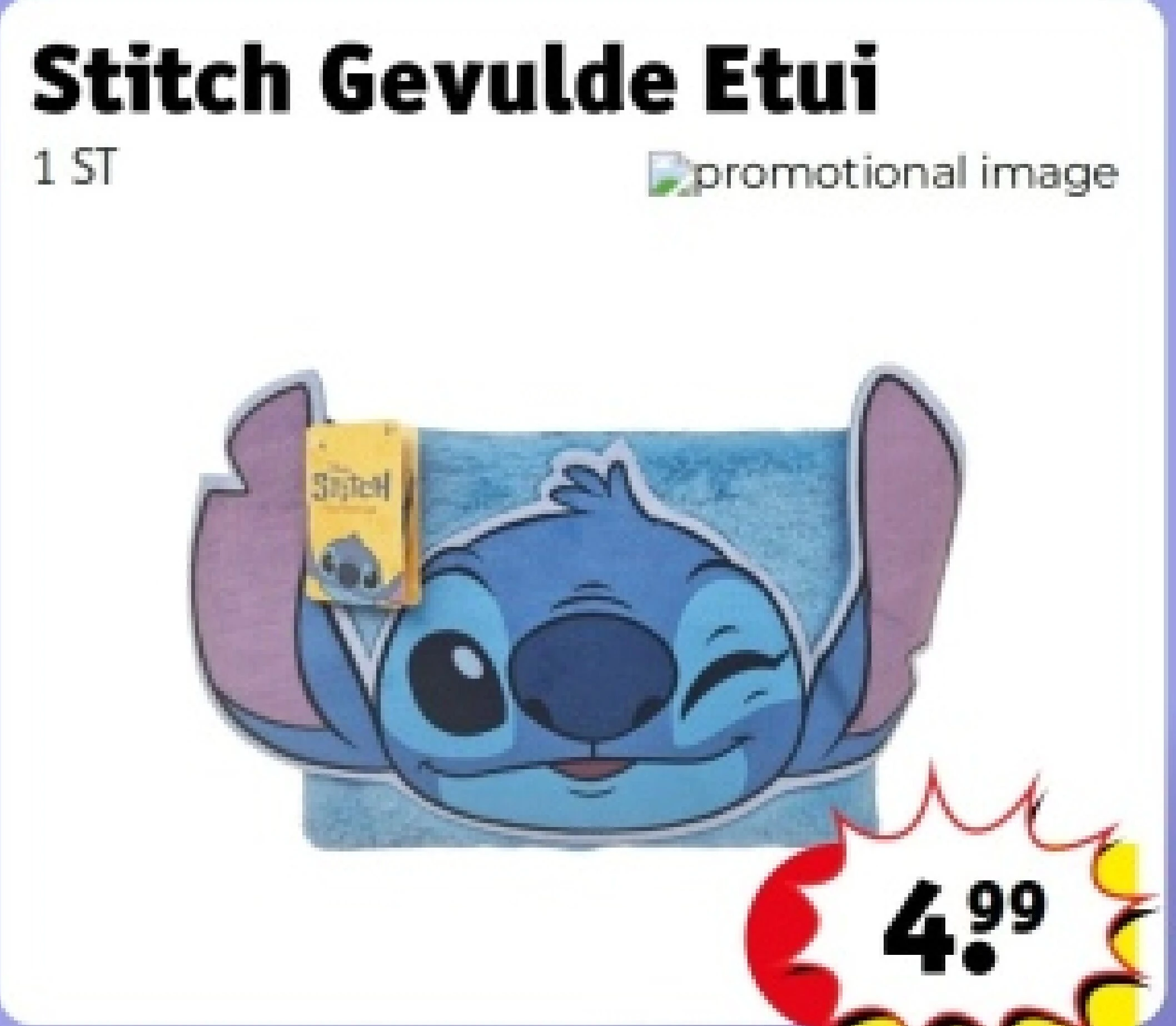 Stitch Gevulde Etui