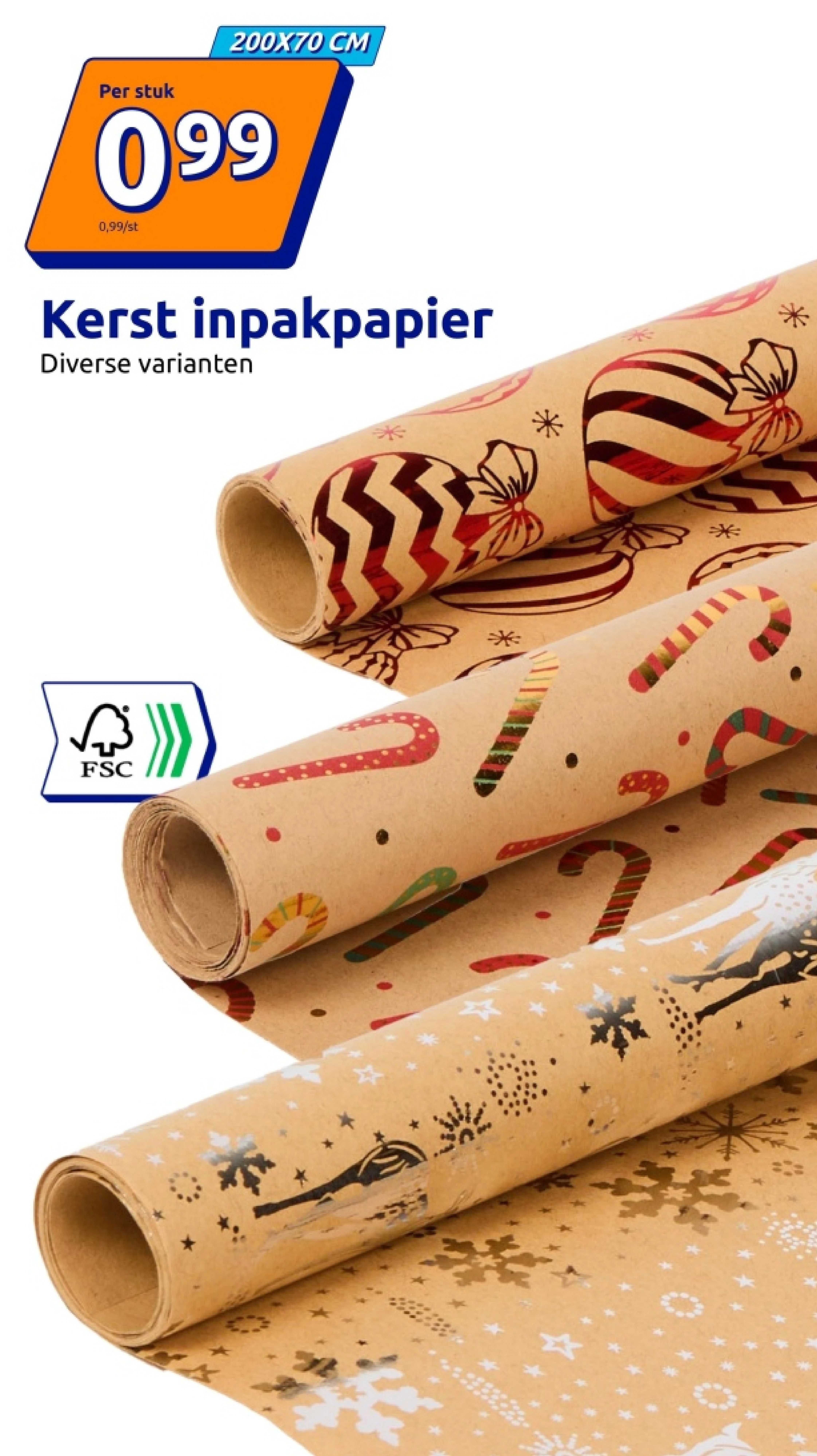Kerst inpakpapier