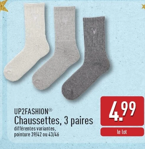 Chaussettes, 3paires