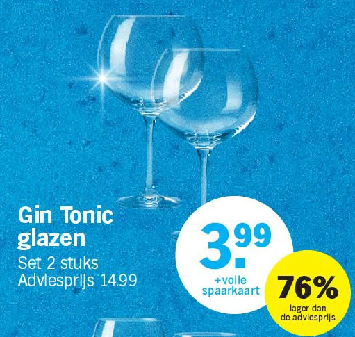 Gin Tonic glazen
