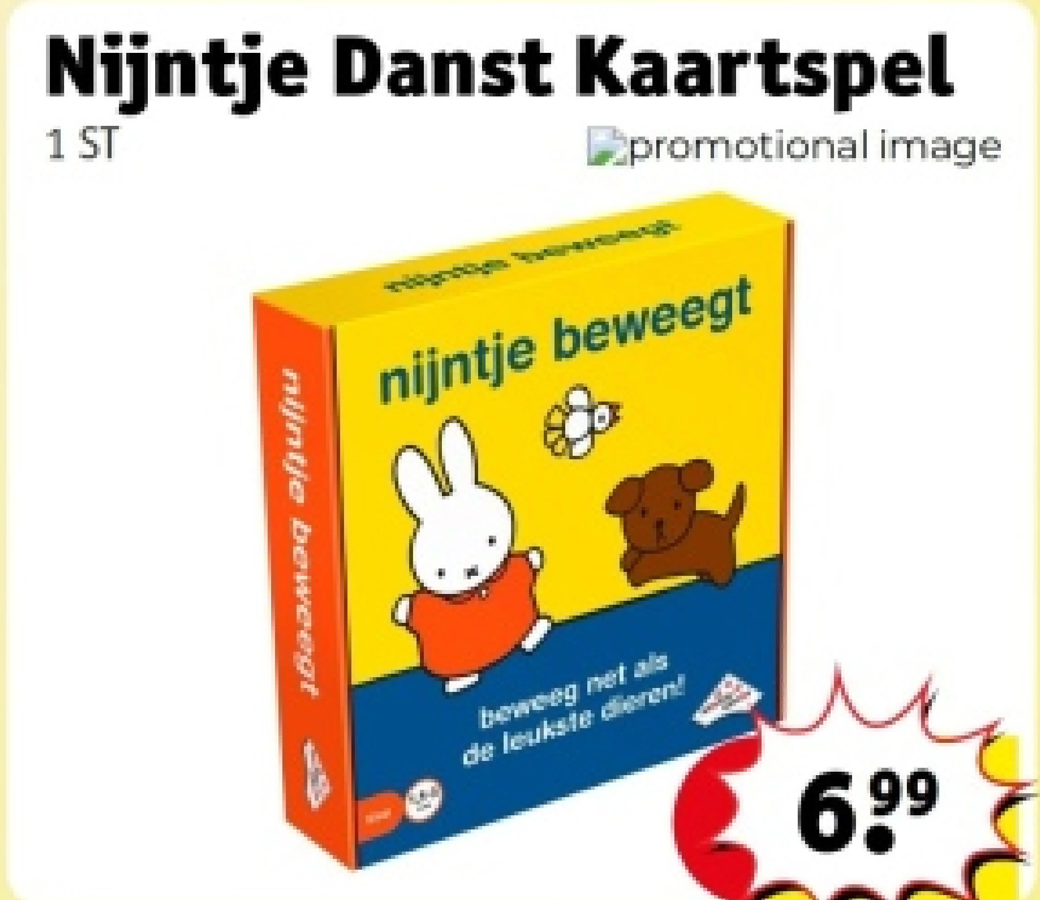 Nijntje Danst Kaartspel