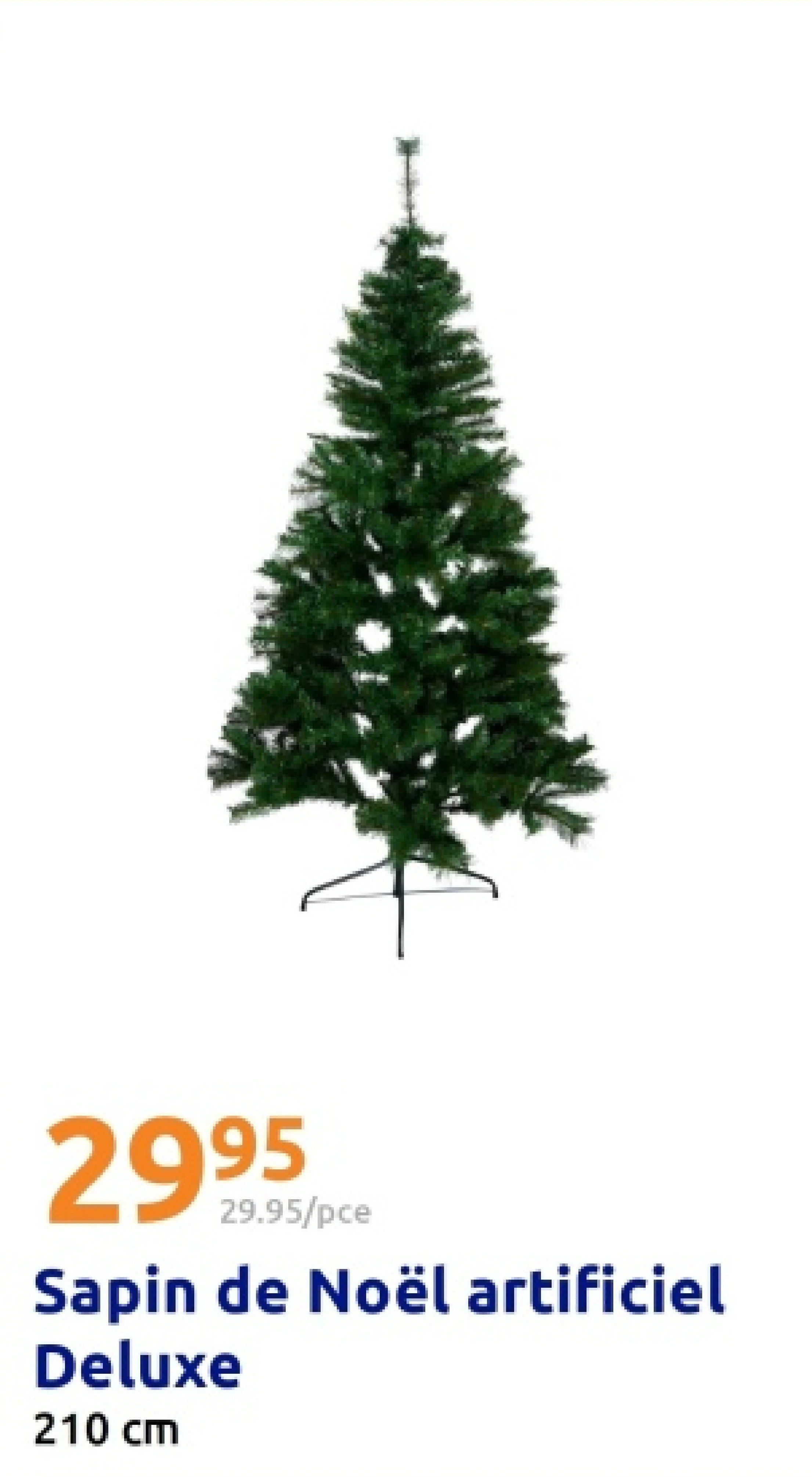 Sapin de Noël artificiel Deluxe