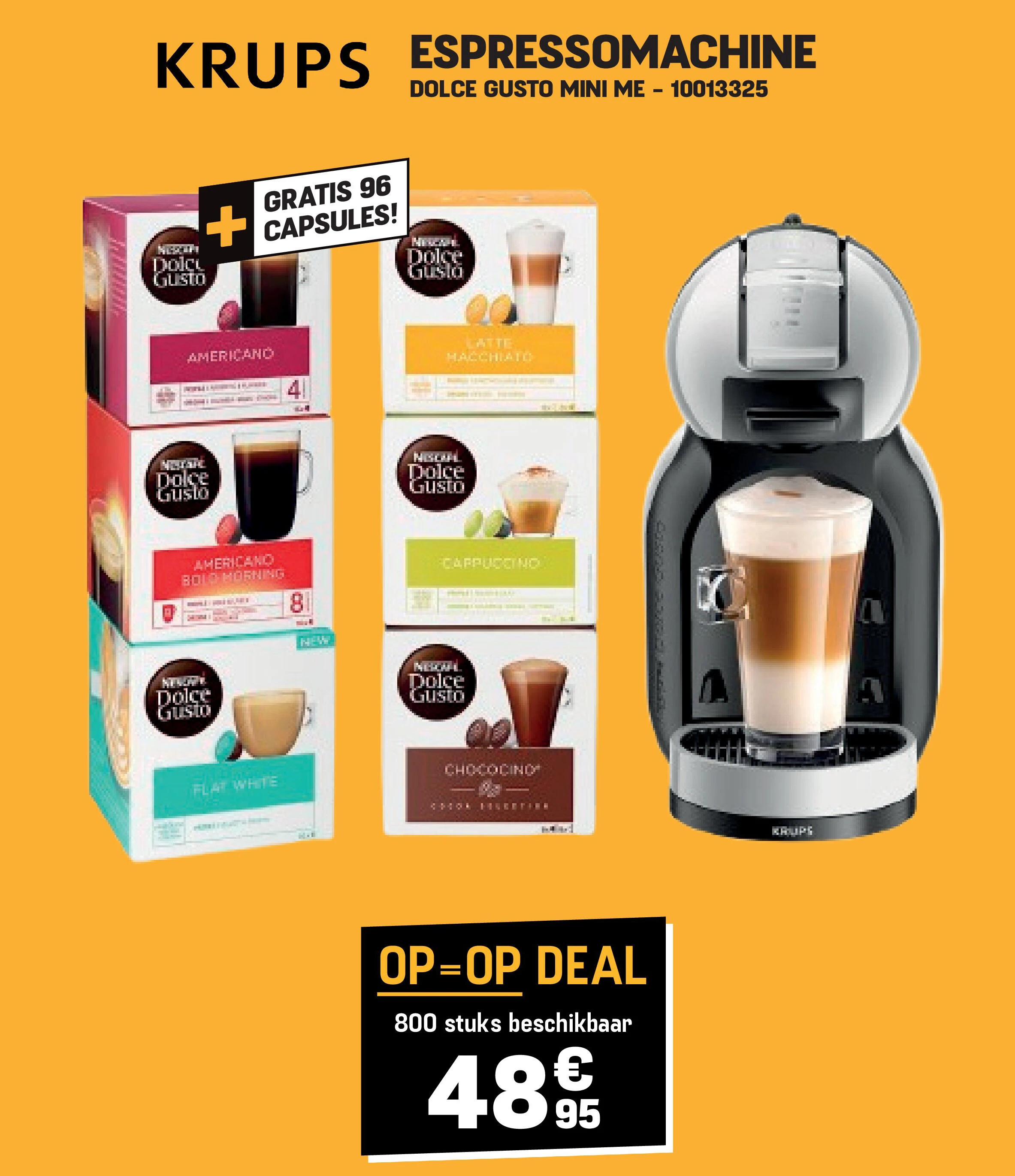 Krups ESPRESSOMACHINE DOLCE GUSTO MINI ME