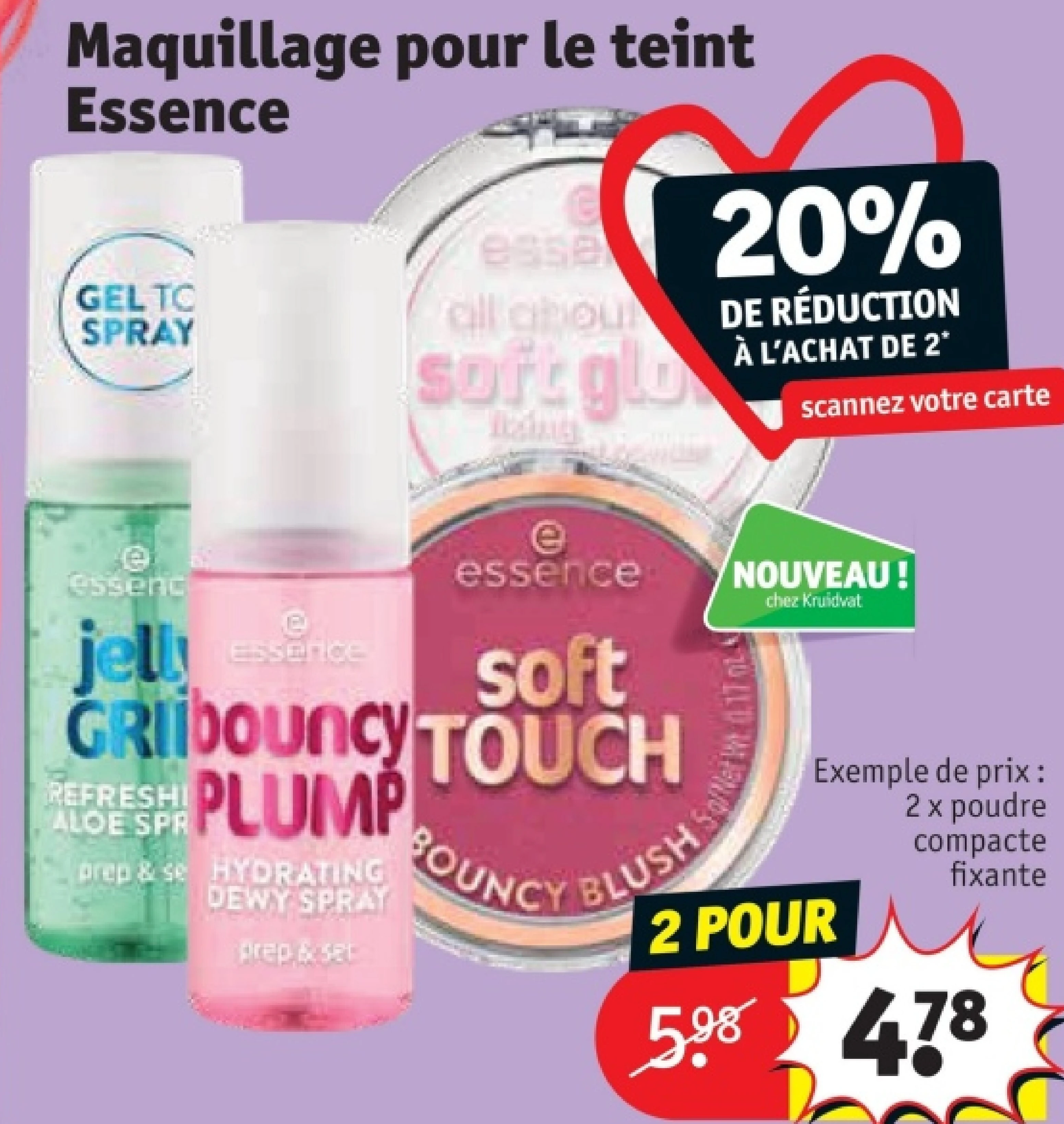 Maquillage pour le teint Essence